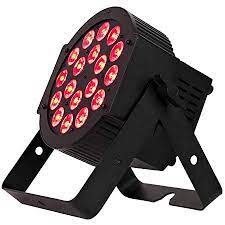 ADJ 18P HEX Luminaria tipo par con 18 LEDs de 12W, RGBAW+UV